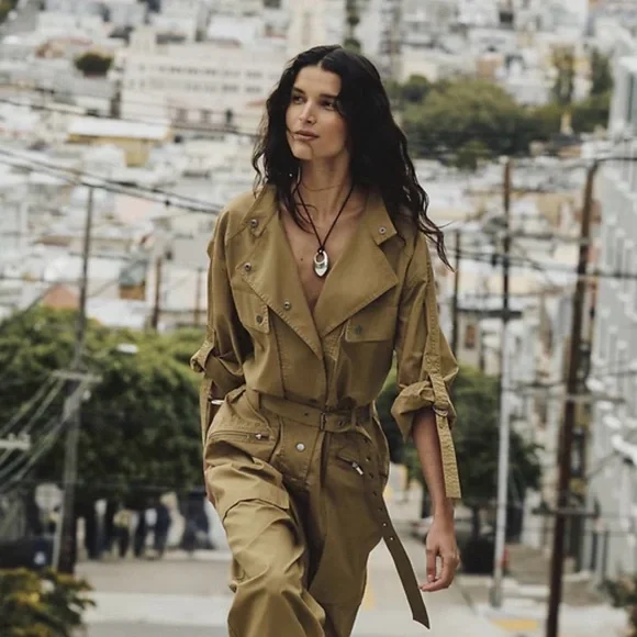 Banana Republic Beige Jumpsuit - Picture 4 of 14